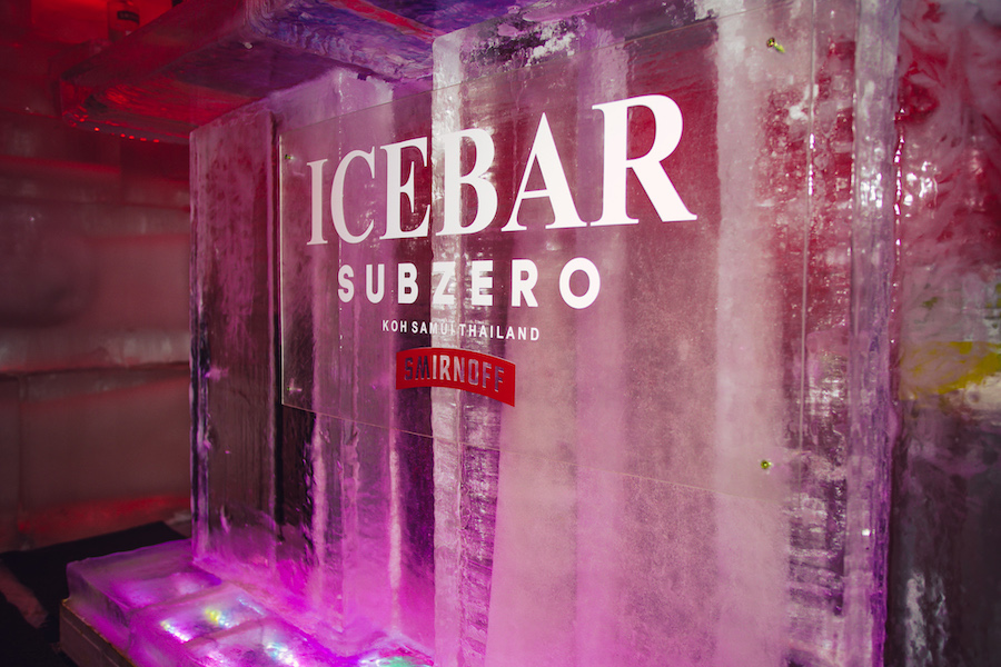 Sub Zero Ice bar Samui