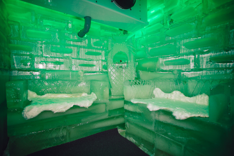 Amazing ice sculptures